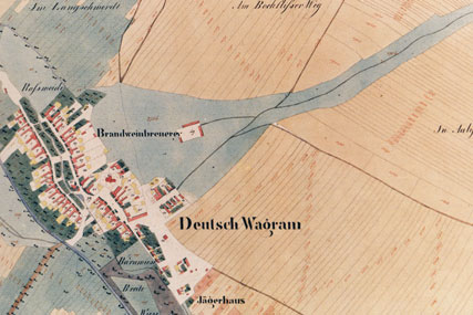 Landkarte von Deutsch Wagram